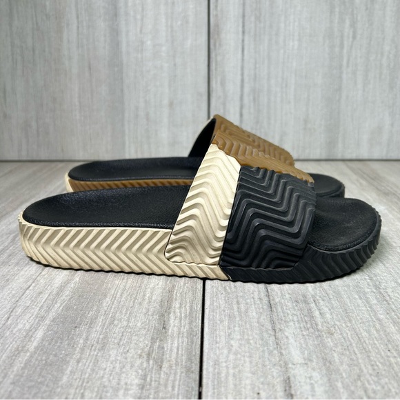 Adidas X Alexander Wang AW Original Adilette Slip On Sandal Slides Womens Size 7 - Picture 4 of 9
